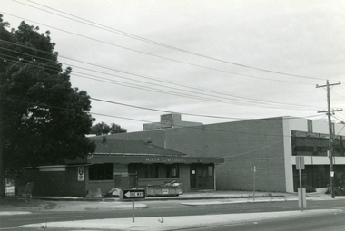 Photographs, Kenlaurel Dance Studio being demolished in 1996, corner of Ringwood and Bourke Sts Ringwood