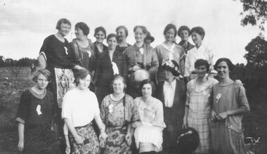 Photograph, Opening of East Ringwood Railway Station, 27 June,1925