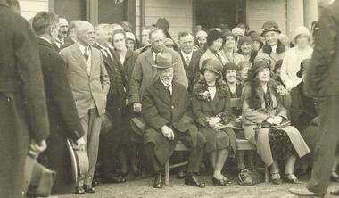 Photograph, Ringwood Bowls Club opening - 1931