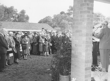 Photograph, Opening of Lionswood Retirement Village, Kirk Street, Ringwood - May, 1963