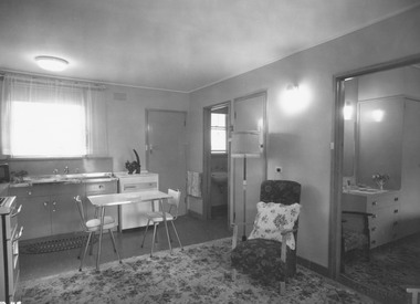Photograph, Opening day of Lionswood Retirement Village, Kirk Street, Ringwood - May, 1963