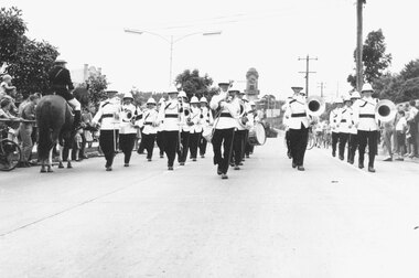 Photograph, Freedom of the City of Ringwood to 3 Div Engineers 7/3/1965 - The Royal Australian Engineers Corps Band from Kapooka (N.S.W.)
