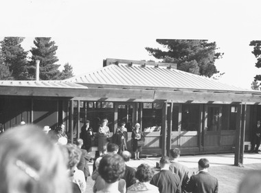Photograph, Opening Pinemont Kindergarten, Hygeia Parade, North Ringwood - 16th April, 1966