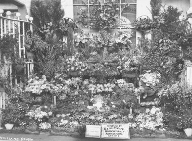 Photograph, Ringwood Horticultural & Agricultural Society- Champion Floral Display.  Royal Agricultural Show, Melbourne 1946