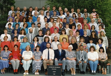 Photographs, Norwood Secondary College staff 1991 and 1993