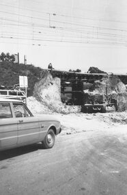 Photograph, Maroondah Highway West, Ringwood, 1965. Wantirna Road bridge