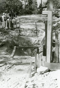 Photographs, 1979-80 MMBW pipe line project at Hubbard Reserve, North Ringwood