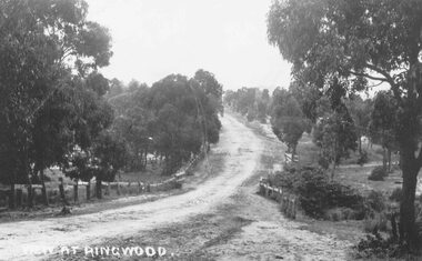 Photograph, Maroondah Highway East, Ringwood- 1870. Sandy Creek, now Ringwood Lake