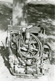 Photographs, 1979-80 MMBW pipe line project at Hubbard Reserve, North Ringwood � hydraulic mole