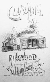 Photograph, Club Hotel - 1889