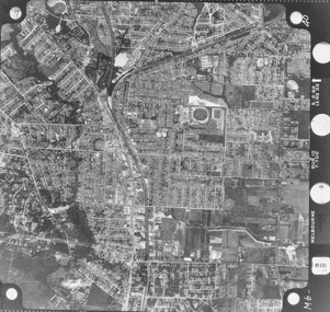 Photograph, Aerial photograph of Ringwood - 1962