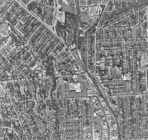 Photograph, Aerial photograph of Ringwood - 1972