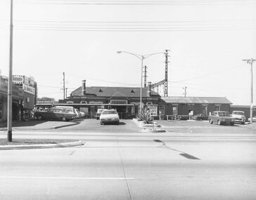 Photograph, Ringwood Railway Station Entrance - 1973