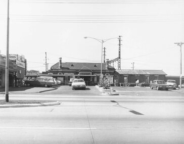 Photograph, Ringwood Railway Station Entrance - 1972