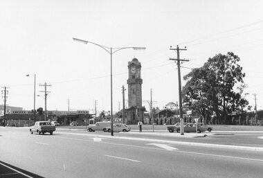 Photograph, Maroondah Highway and Wantirna Road intersection 1969