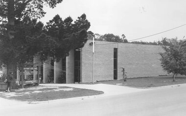Photograph, Heathmont Gospel Chapel, Armstrong Road, 1973