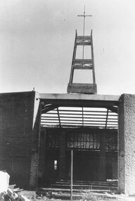 Photograph, Heathmont Methodist Church being built, Canterbury Road- 1967