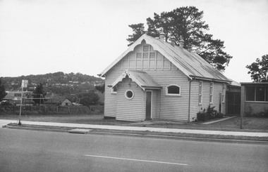 Photograph, Ringwood Church of Christ Hall, Bedford Road, 1973