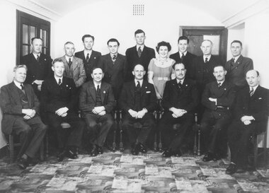 Photograph, Ringwood Councillors and Staff - 1948/49