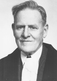 Photograph, A.F.B. Long, Ringwood Town Clerk, c1950