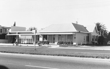 Photograph, Maroondah Highway West, Ringwood- 1969. Old Coach and Horses Hotel site