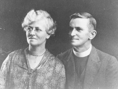 Photograph, The Rev'd. A. J. Thomson and Mrs. Brenda Thompson  (undated)