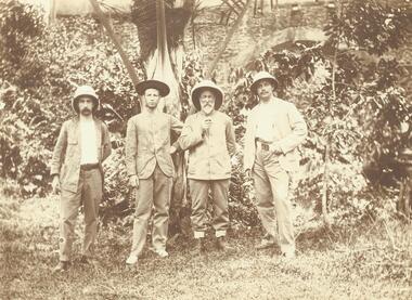 Photograph, Capt. E.T. Miles, Bencoolen, Sumatra. c1920's