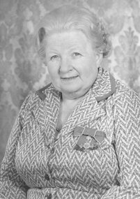 Photograph, Mrs. Ellie N. Pullin, M.B.E. Birthday Honours - 1973