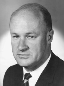 Photograph, Mr. A.E. Lean, Manager, ANZ Bank Ltd., Ringwood - as from 16th July 1964