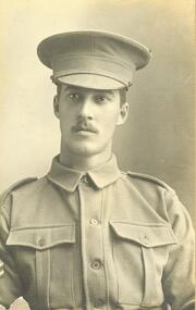 Photograph, R.F. Miles, Sergeant, AIF  (undated)