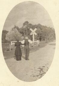 Photograph, Mr. Cass and Miss Bould. c1915