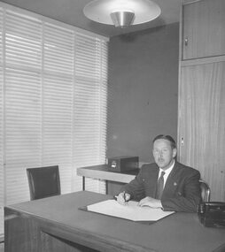 Photograph, E.S.A. Bank manager, Mr. Harrison
