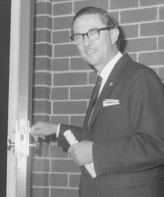 Photograph, Cr. Reg. Spencer, Ringwood Council. c1962