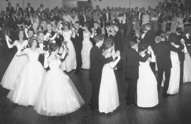 Photograph, Deb. Ball, Ringwood Town Hall. c1960