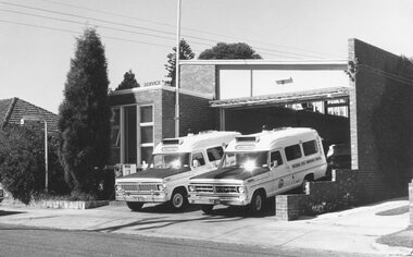 Photograph, Ringwood Ambulance Station Pitt Street  (Opened 1955)
