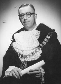 Photograph, Councillor A.G. Lavis, Ringwood Council. 1960