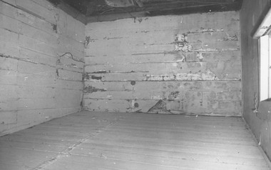 Photograph, Dismantling Ringwood miners cottage in 1975