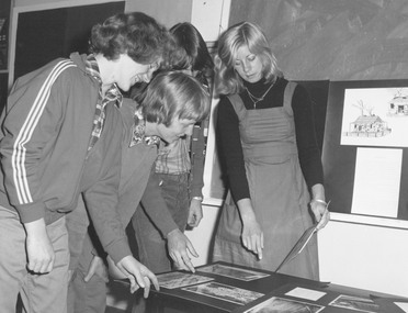 Photograph, Ringwood High School- Schools model. Miners cottage  c1974/5