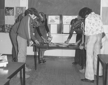 Photograph, Ringwood High School- Schools model. Miners cottage  c1974/5