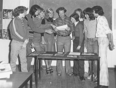 Photograph, Ringwood High School, Schools model, Miners cottage  c1974/5