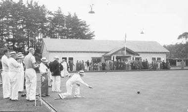 Photograph, Ringwood Bowls Club- Green Opening Day, 1954