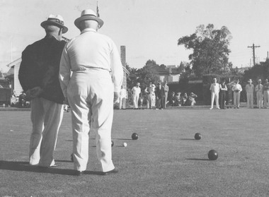 Photograph, Ringwood Bowling Club-  Miles Avenue, c1950's