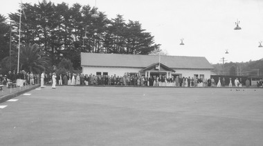 Photograph, Ringwood Bowling Club- Green opening day, 1958