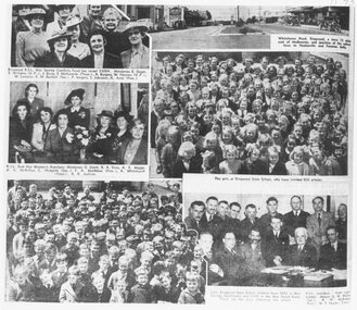 Photograph, Some of Ringwood's War Workers (photo collages) 1944