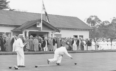 Photograph, Ringwood Bowling Club- Green Opening Day, 1959
