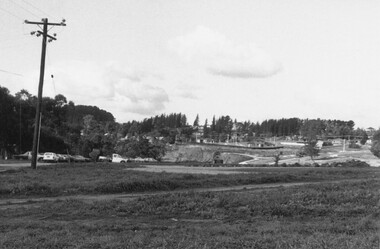Photograph, The development east of Parkwood High School 1981