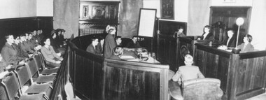 Photograph, Norwood High School students taking over as Councillors 18th January, 1961