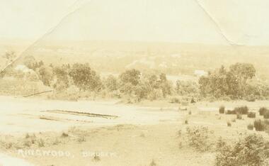 Photograph, Looking towards Ringwood from later site of Civic Centre in Braeside Avenue, Ringwood East. c1912