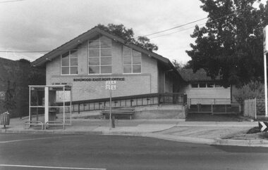 Photograph, East Ringwood Post Office, 1986