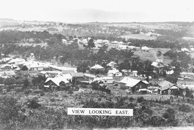 Photograph, View from Loughnan's Hill looking east c1930